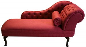 Right_Hand_Chaise_Longue_Red_Customer_fabric www.a1-furniture.co.uk