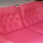 pikowana sofka do salonu kosmetycznego ROSE